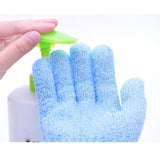 Shower Gloves Exfoliating Wash Skin Spa Bath