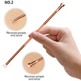 Antibacterial Double ended Acne Needle 4pcs