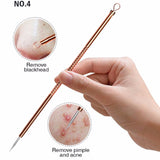 Antibacterial Double ended Acne Needle 4pcs